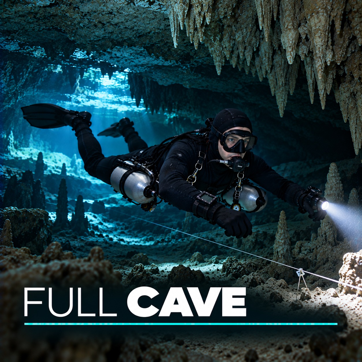 Full Cave diving course in Khao Lak